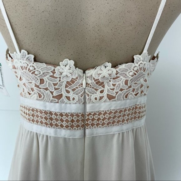 THEORY Melaena Ivory Elevate Crepe Dress NWT 8 - Picture 10 of 15